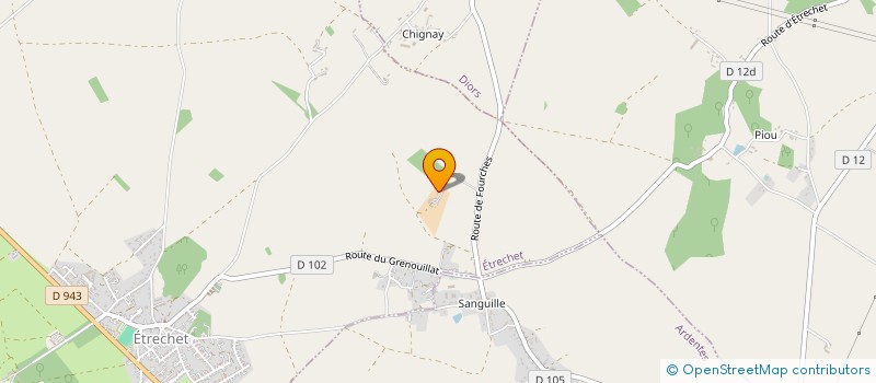 localisation de l'entreprise LA PORTE OCCITANE  ETRECHET