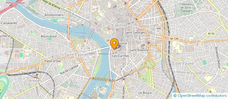 localisation de l'entreprise LA PORTE OUVERTE DE TOULOUSE à TOULOUSE