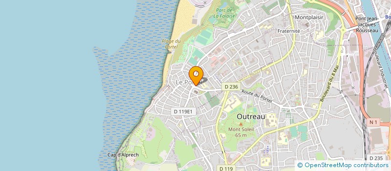 localisation de l'entreprise LA PORTELOISE à LE PORTEL