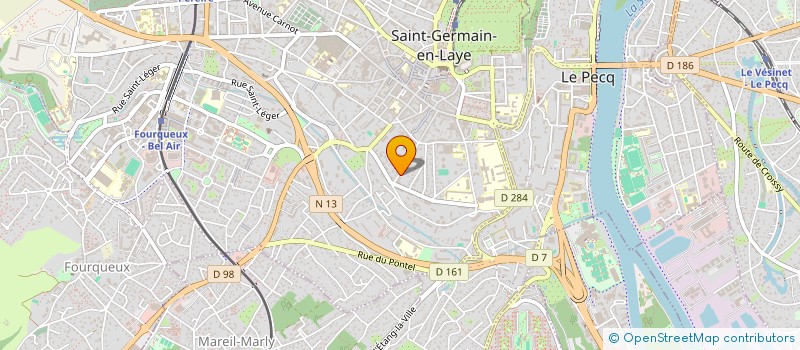 localisation de l'entreprise LA POSASA  SAINT-GERMAIN-EN-LAYE