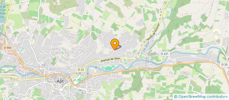 localisation de l'entreprise LA POSSIBILITE D'UNE ILE  APT