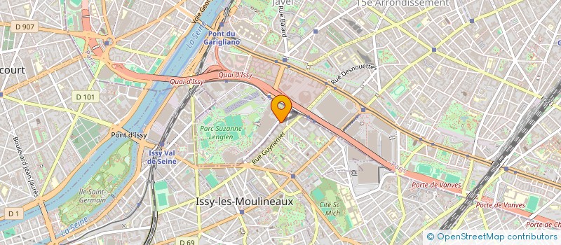 localisation de l'entreprise LA POSTE E-EDUCATION à PARIS