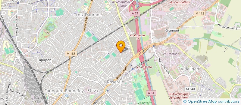 localisation de l'entreprise LA POT'ARI à TOULOUSE