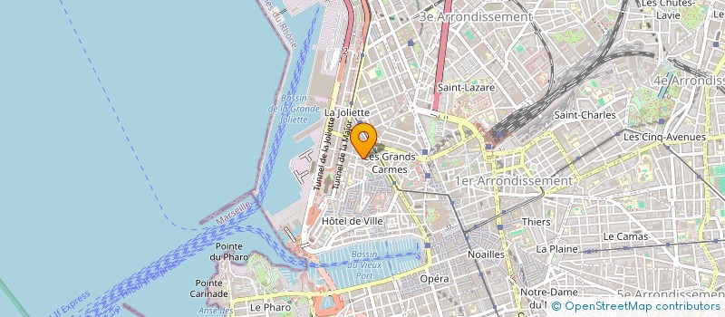 localisation de l'entreprise LA POTERIE à MARSEILLE