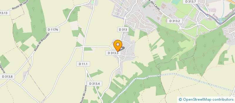 localisation de l'entreprise LA POTERIE EN FETE à SAINT-LUBIN-DES-JONCHERETS