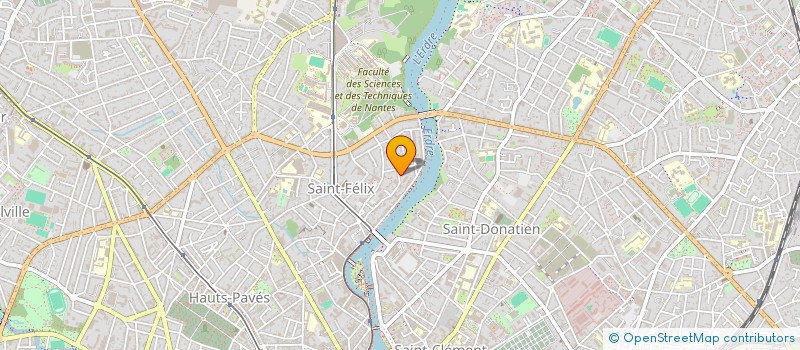 localisation de l'entreprise LA POTHERIE à NANTES