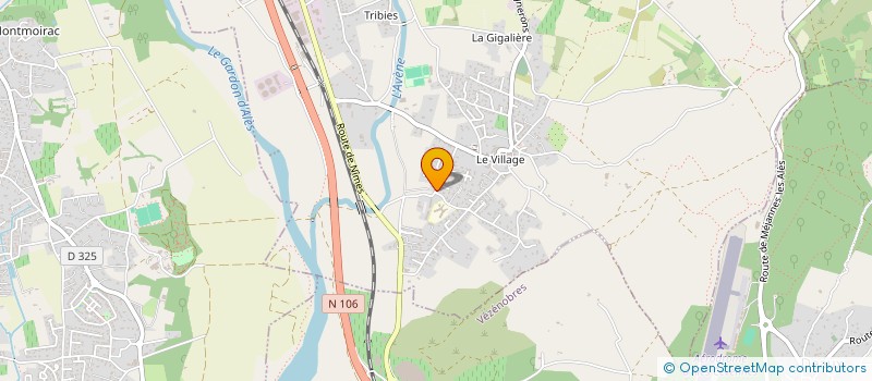 localisation de l'entreprise LA POUGETTE  SAINT-HILAIRE-DE-BRETHMAS