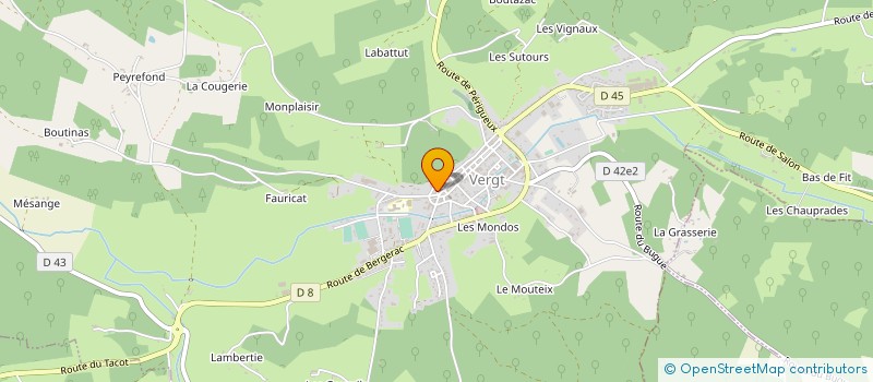 localisation de l'entreprise LA POUJADE à VAL DE LOUYRE ET CAUDEAU