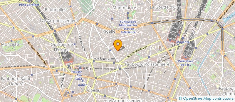 localisation de l'entreprise LA POULARDE SAINT HONORE à PARIS