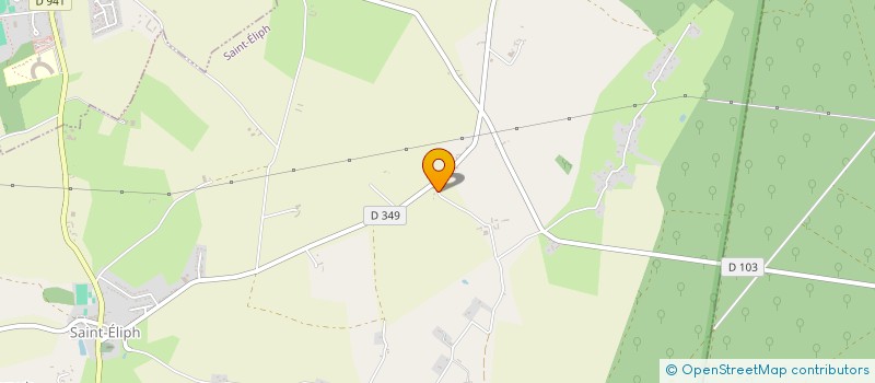 localisation de l'entreprise LA POULARDIERE à SAINT-ELIPH