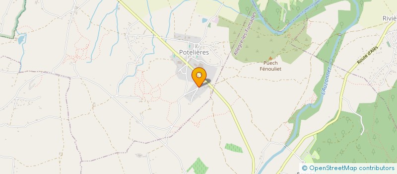 localisation de l'entreprise LA POULETERIE  POTELIERES