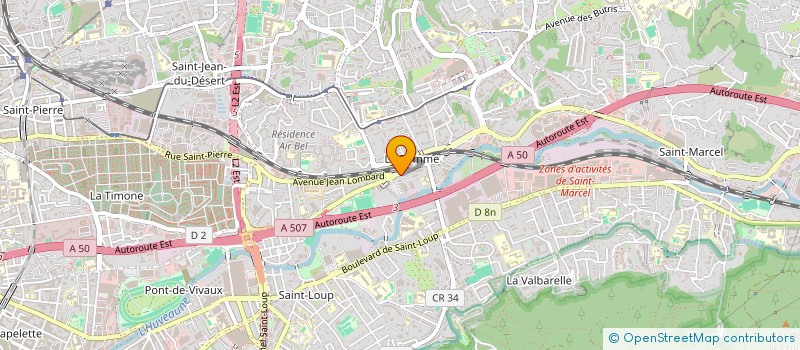 localisation de l'entreprise LA POUMENQUIENNE à MARSEILLE