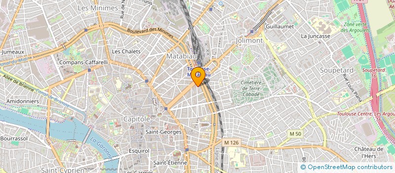 localisation de l'entreprise LA POUPONNIERE ACADEMIE à TOULOUSE