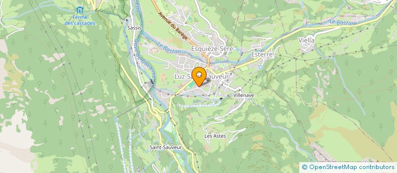 localisation de l'entreprise LA POURTERE à LUZ-SAINT-SAUVEUR