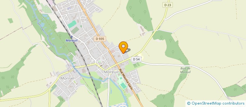 localisation de l'entreprise LA POURVOIRIE à MOREUIL