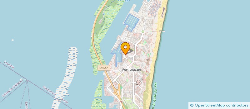 localisation de l'entreprise LA PRADE 2 à LEUCATE