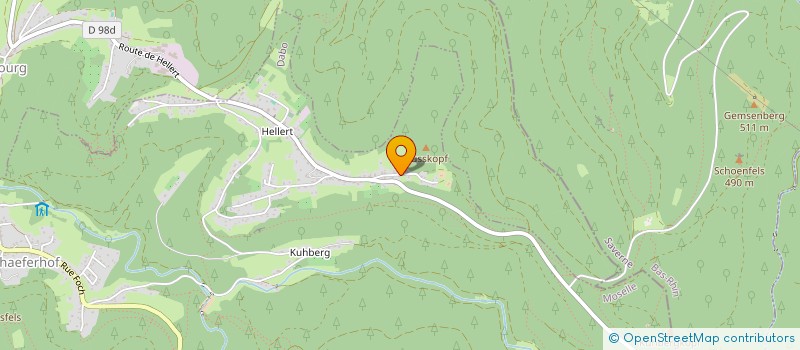 localisation de l'entreprise LA PRAIRIE  DABO