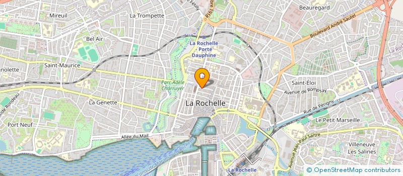 localisation de l'entreprise LA PRAIRIE D'OLBREUSE  LA ROCHELLE