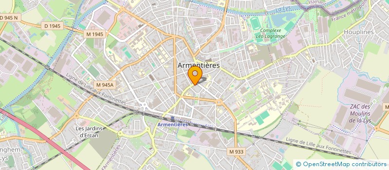 localisation de l'entreprise LA PRAIRIE - EPICERIE GOURMANDE  ARMENTIERES