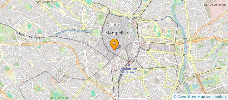 localisation de l'entreprise LA PRAIRIE MIMOSA à MONTPELLIER