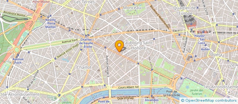 localisation de l'entreprise LA PRASLINE R V à PARIS