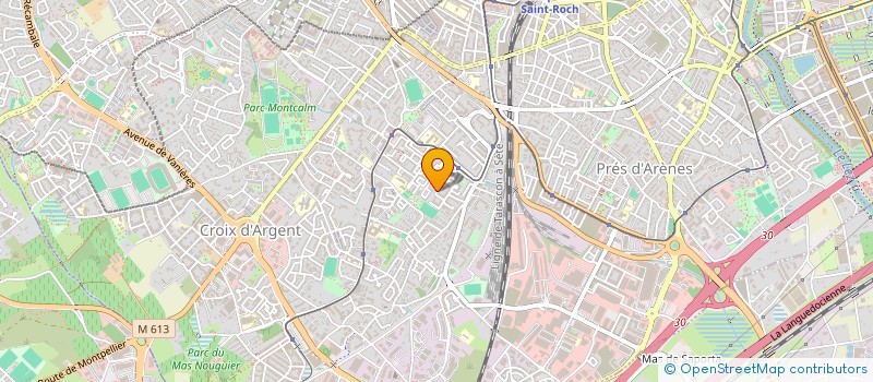 localisation de l'entreprise LA PRATIQUE à MONTPELLIER