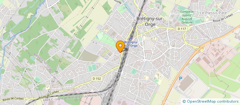 localisation de l'entreprise LA PRECIEUSE MANUFACTURE à BRETIGNY-SUR-ORGE