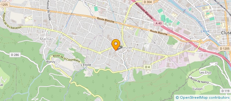 localisation de l'entreprise LA PRECISION INDUSTRY à SCIONZIER