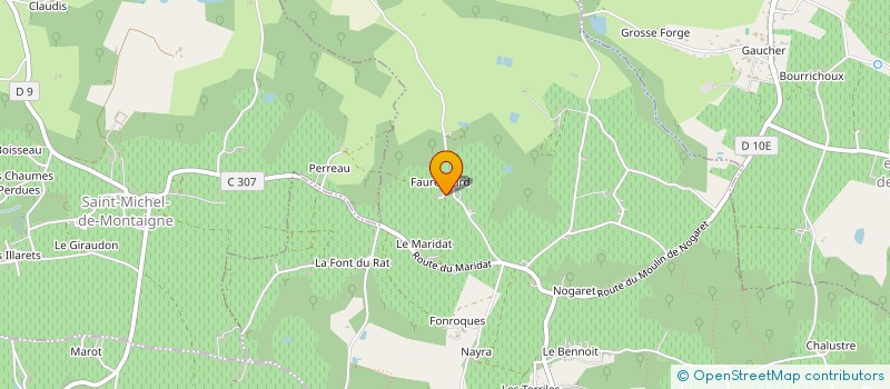 localisation de l'entreprise LA PREMIERE  LAMOTHE-MONTRAVEL