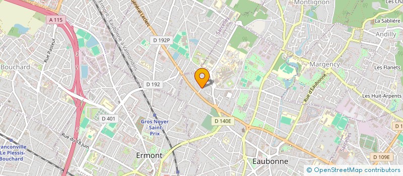 localisation de l'entreprise LA PREMIERE à EAUBONNE