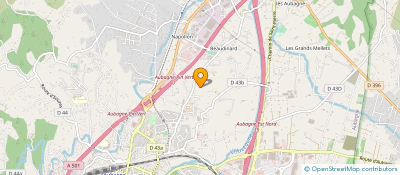 localisation de l'entreprise LA PREMIERE à AUBAGNE