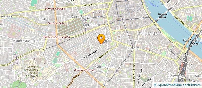 localisation de l'entreprise LA PREMIERE  BORDEAUX