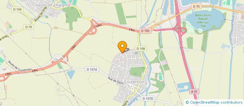 localisation de l'entreprise LA PREMIERE CLE  COUTERNON