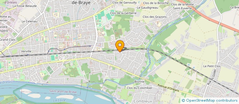 localisation de l'entreprise LA PREMIERE CLEF à SAINT-JEAN-DE-BRAYE