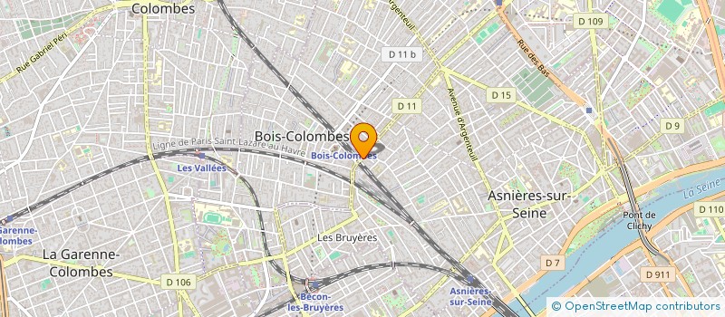 localisation de l'entreprise LA PREMIERE DEVELOPPEMENT à ASNIERES-SUR-SEINE