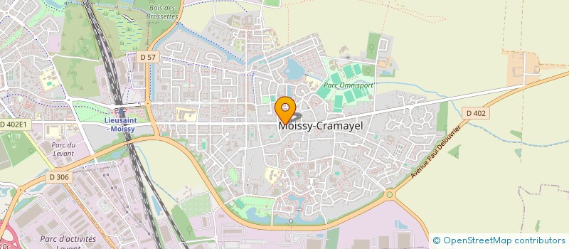 localisation de l'entreprise LA PREMIERE FAIM à MOISSY-CRAMAYEL