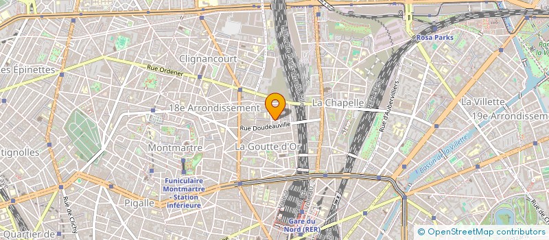 localisation de l'entreprise LA PREMIERE GOUTTE PRESERVER LA NOUVELLE GENERATION (LA1G PLNG)  PARIS