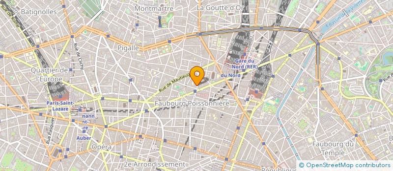 localisation de l'entreprise LA PRESQU'ILE  PARIS