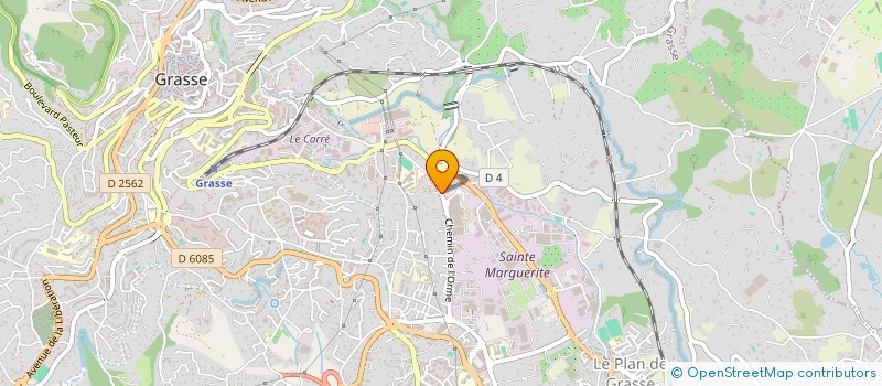 localisation de l'entreprise LA PRESSE  GRASSE