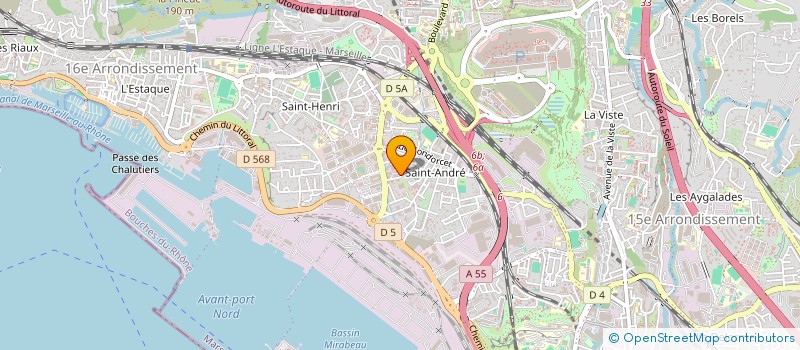 localisation de l'entreprise LA PRESSE DU LITTORAL à MARSEILLE