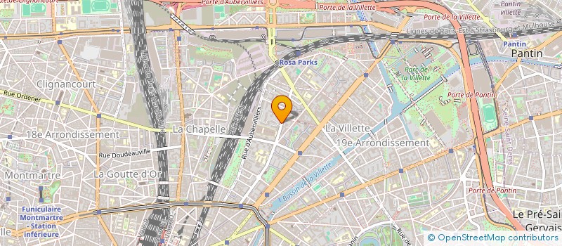 localisation de l'entreprise LA PRESSE DU MARCHE  PARIS