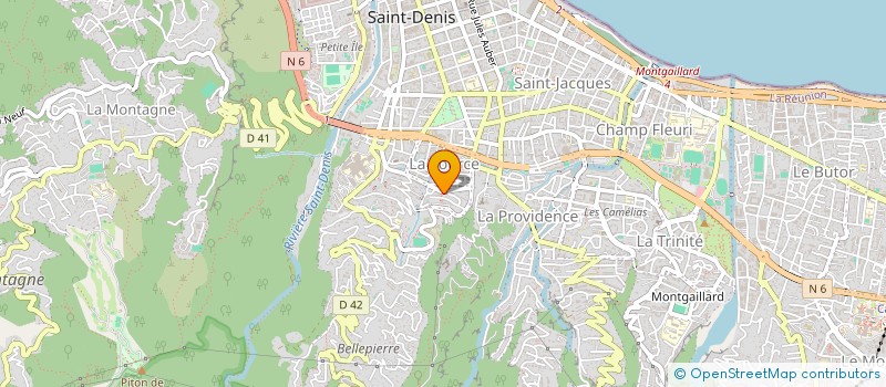 localisation de l'entreprise LA PREVENTION ROUTIERE à SAINT-DENIS