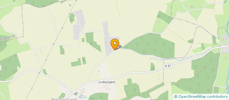 localisation de l'entreprise LA PREVOSTIERE  BOIS-NORMAND-PRES-LYRE