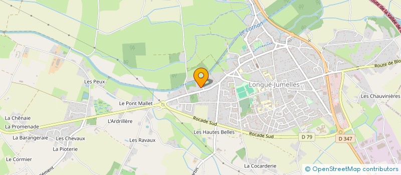 localisation de l'entreprise LA PRIEURALE à GENNES-VAL-DE-LOIRE