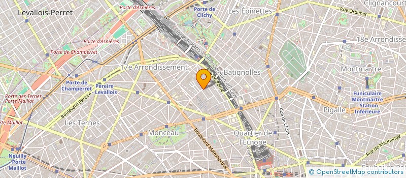 localisation de l'entreprise LA PRIEUSE  PARIS