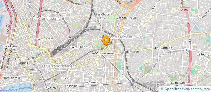 localisation de l'entreprise LA PRIMAVERA à MARSEILLE