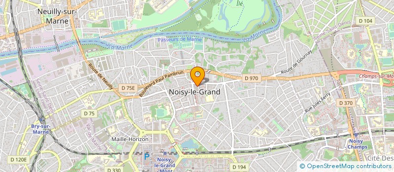 localisation de l'entreprise LA PRIMEUR DE LIRE à NOISY-LE-GRAND