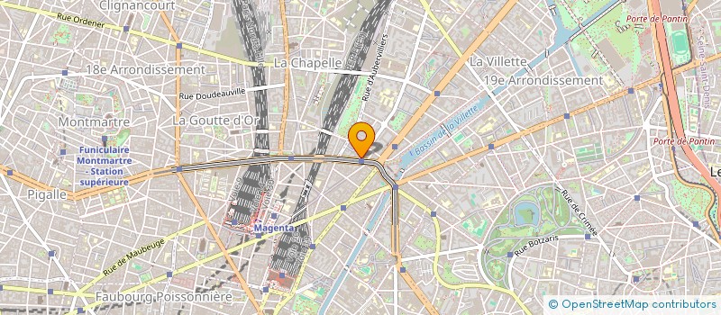 localisation de l'entreprise LA PRINCESSE  PARIS