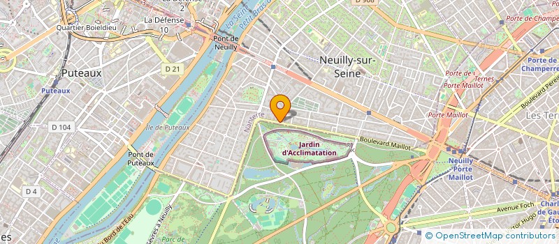 localisation de l'entreprise LA PRINCESSE à NEUILLY-SUR-SEINE