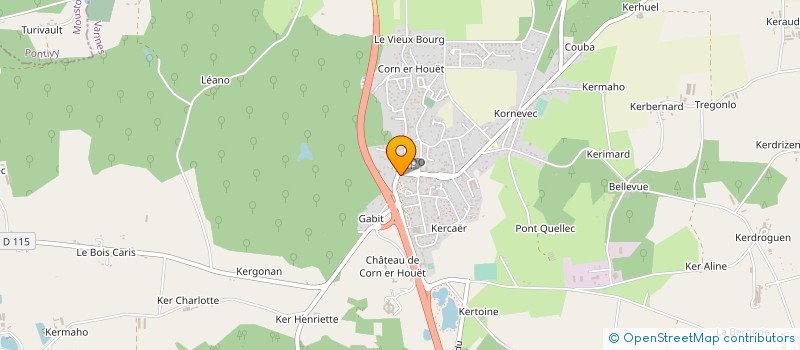 localisation de l'entreprise LA PRINCESSE  COLPO